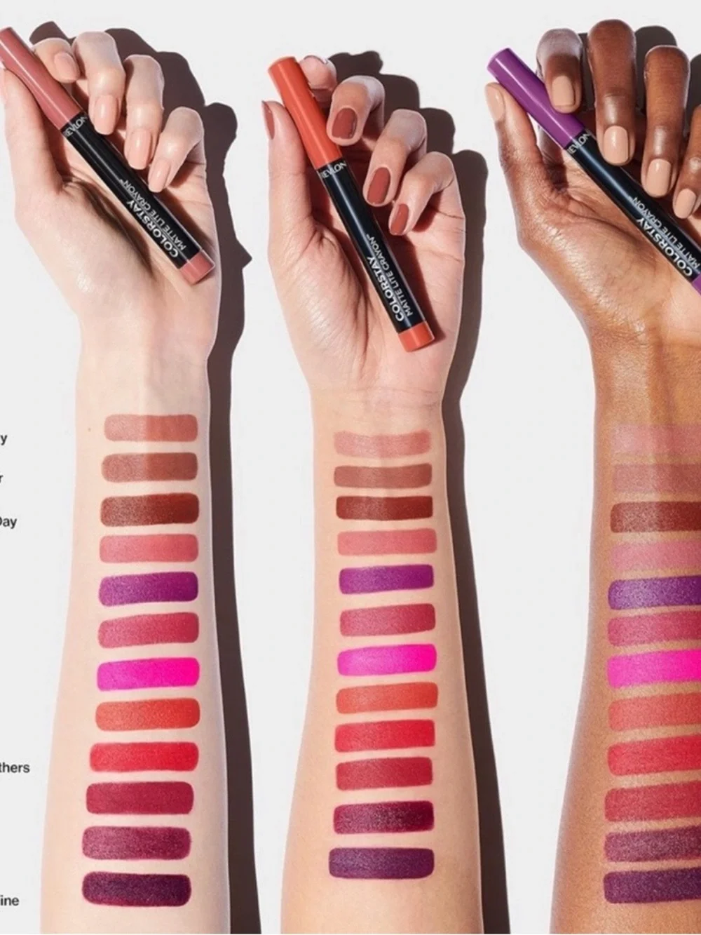 NEW-Revlon ColorStay Matte Lite Crayon Lipstick - Nude Pink